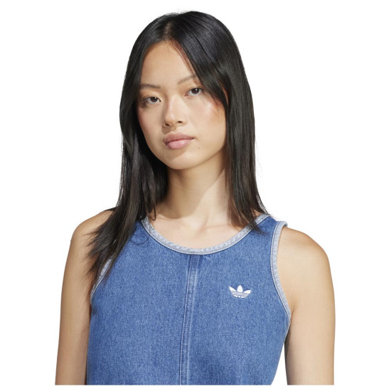 Adidas Γυναικείο φόρεμα Adicolor Denim 3-S Tank Dress